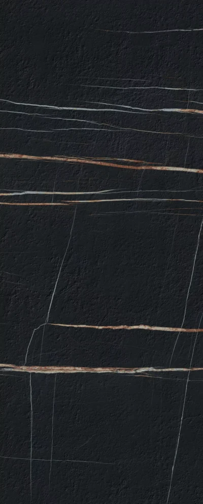 I Naturali Sahara Noir Extra · Bush Hammered · Sahara Noir Extra, obrada Bush Hammered, detalj teksture i dekora