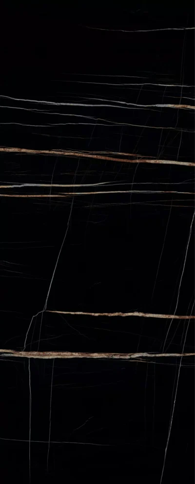 I Naturali Sahara Noir Extra · Polished · Sahara Noir Extra, obrada Polished, detalj teksture i dekora