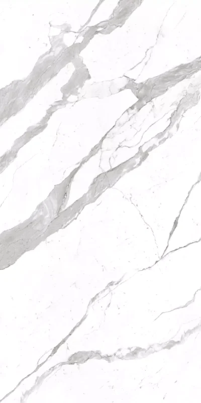 I Naturali Bianco Statuario Venato Book Match · Polished · Bianco Statuario Venato Book Match, obrada Polished, detalj teksture i dekora