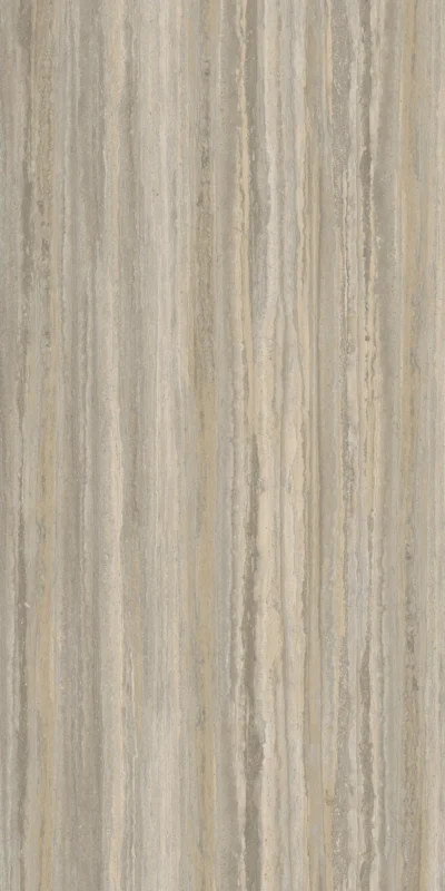 I Naturali Travertino Grigio Venato · Bush Hammered · Travertino Grigio Venato, obrada Bush Hammered, detalj teksture i dekora