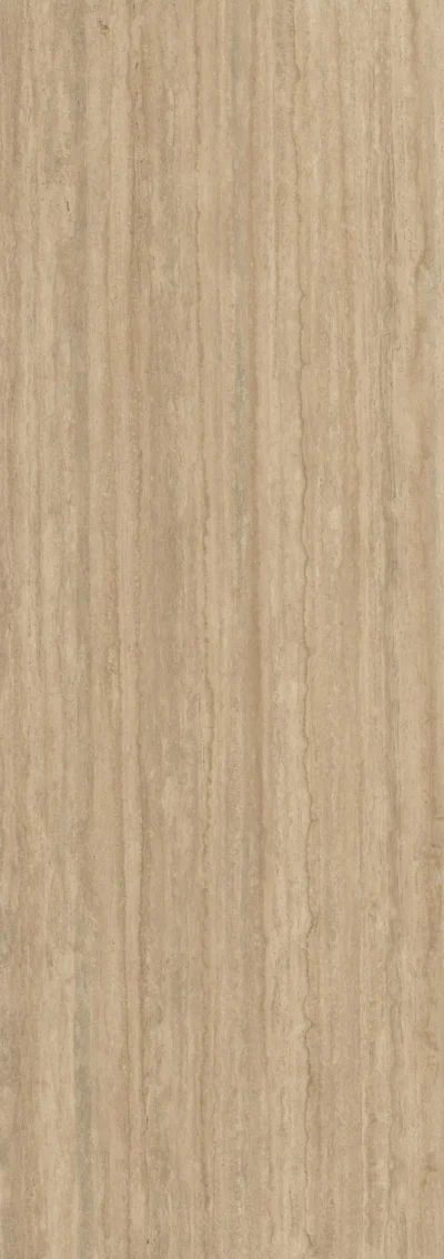 Hado Travertino Noce · Bush Hammered · Travertino Noce, obrada Bush Hammered, detalj teksture i dekora